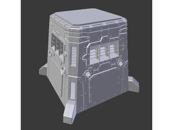 Sci-fi fortress