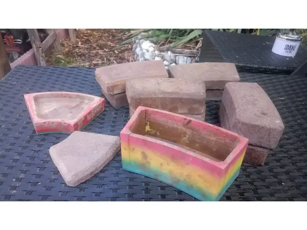 Customizable Concrete Mold - Curved Paver