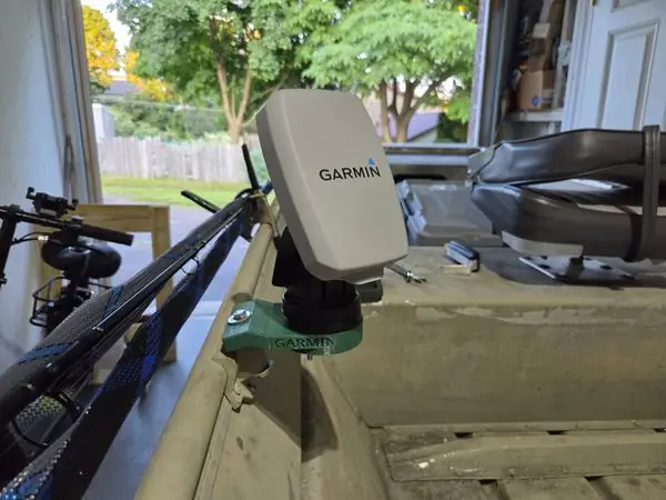 Garmin Echo Jon Boat Oar Lock Mount