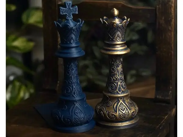 King & Queen Bookends