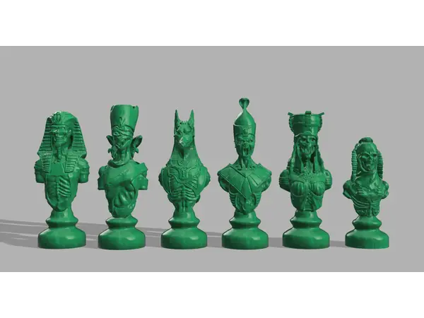 Undead Chess Pieces -- Resized and Rebased