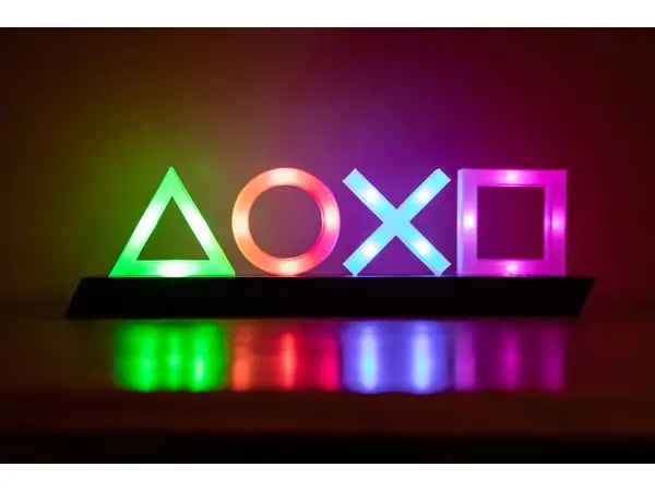 Playstation Icons Lights