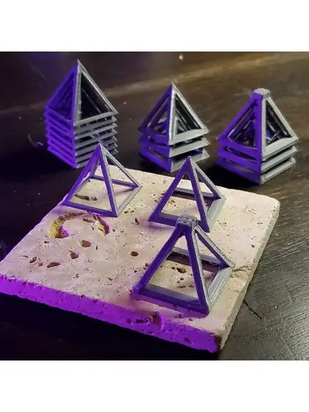 Paint Pyramids