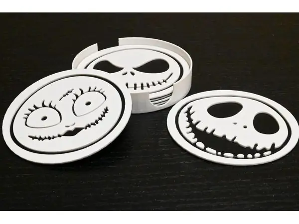 Jack Skellington Coasters