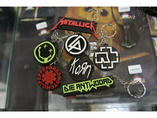 Music Band keychain