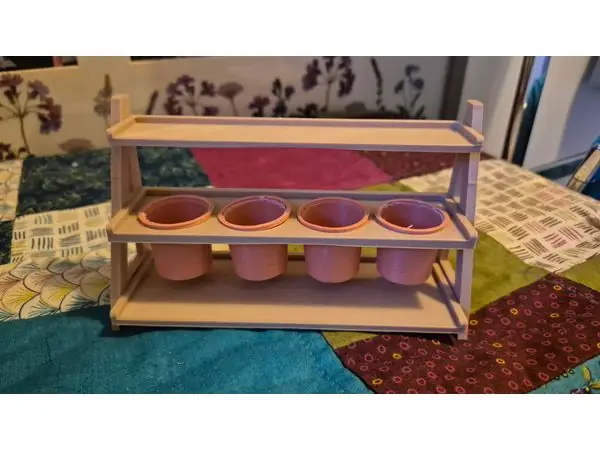 Dolls House (1:12) - Florist Shelves