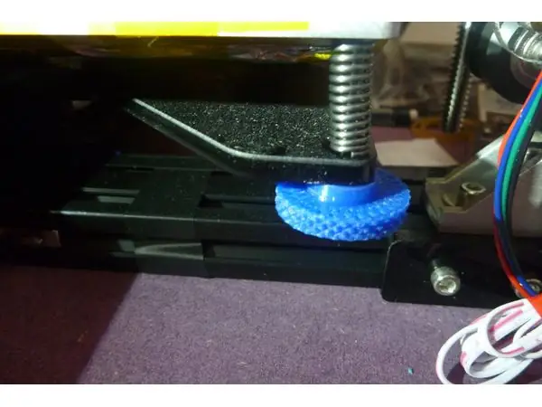 Thumb wheel for M3 hand nut