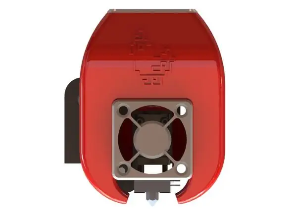 Ender 3 V2 Cluck Duct fan shroud BL/CR Touch