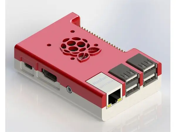 Raspberry Pi B+ Case With Fan