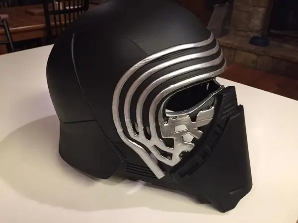 Kylo Ren Mask in 8 Parts