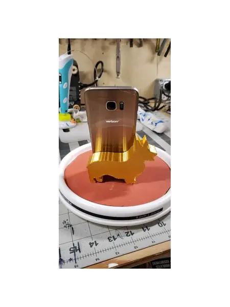 The Golden Corgi Cell Phone / Tablet Stand