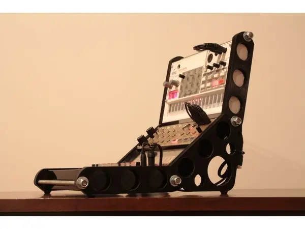 Rack for 3x KORG Volca units