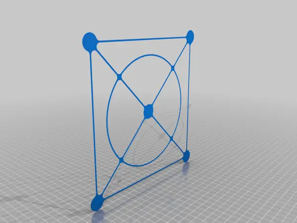ENDER 3 calibration 1 layer circles