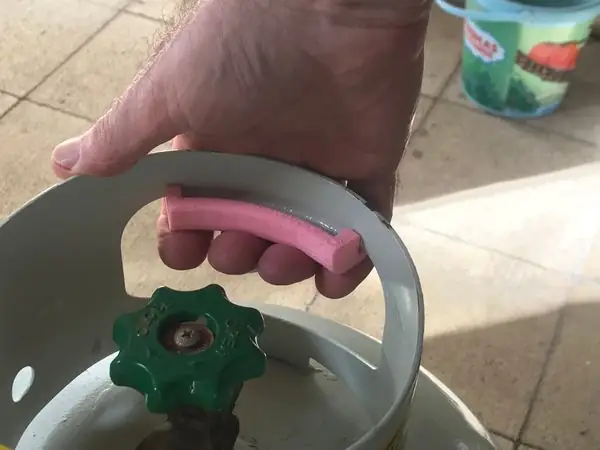 Geoffs Gas Bottle handle