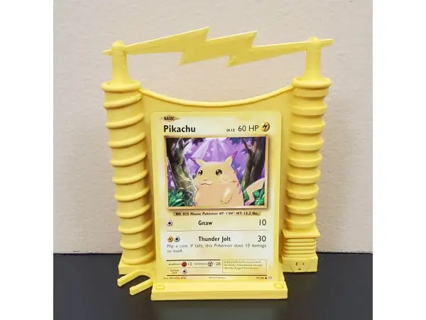Pokemon Card Stand Electric Types