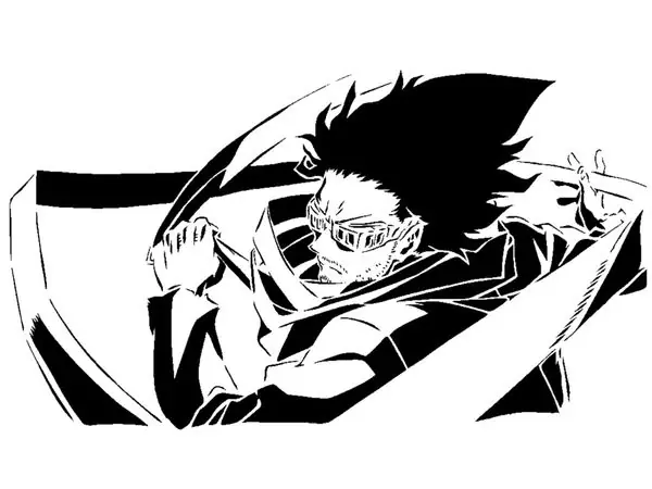 Shōta Aizawa Eraser Head stencil 2