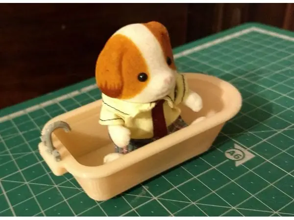 Doll House Bathtub