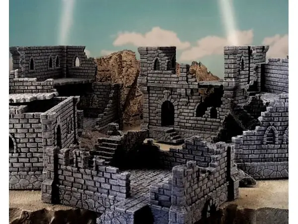 Ulvheim building and ruins - A