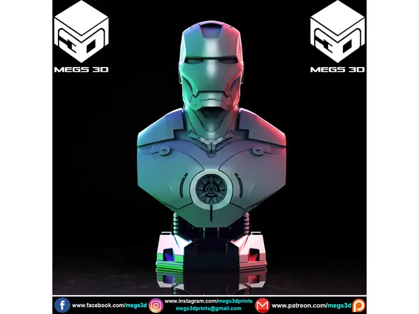 IRON MAN bust