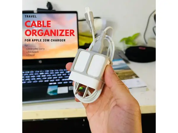 Travel Cable Organizer for new Apple Charger