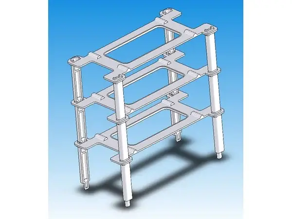1:36 Diecast Car Model Stackable Rack