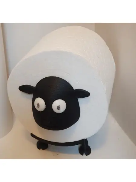 Spare toilet roll holder