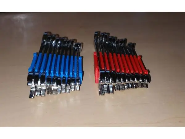 Mini Wrench Organizer - Metric / SAE - 10 Piece