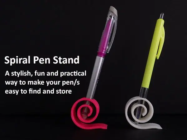 Spiral Pen Stand
