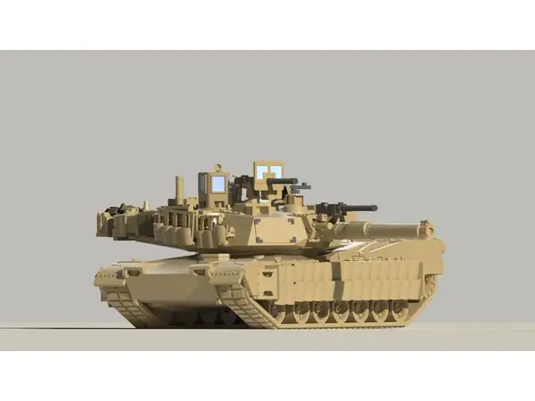 (UPDATED) 1:100 M1a2 Abrams TUSK II