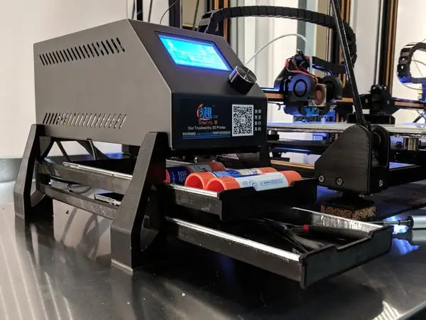 CR-10 Control Box Stand with Shelves