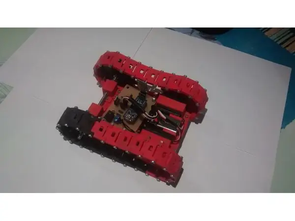 Caterpillar robot