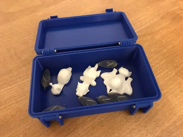 Customizable, rugged, waterproof box