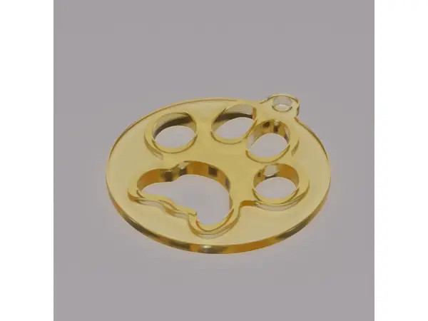 Amulet "Lynx Paw". Just for fun.