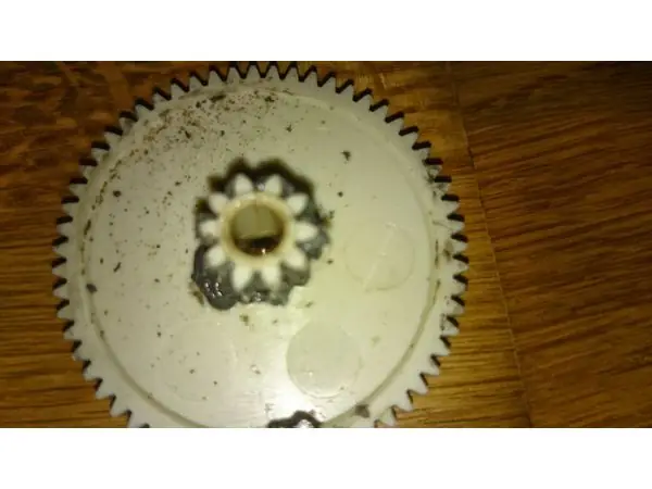 Audi A6 4F Drosselklappe Reparatur Zahnräder