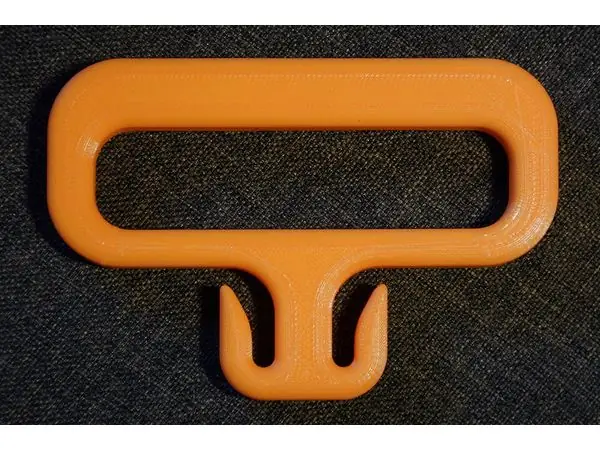 Handle for carrying packages.
