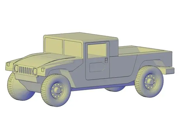 Hummer H1 pickup
