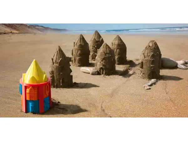 Customizable Sand Castle Mold