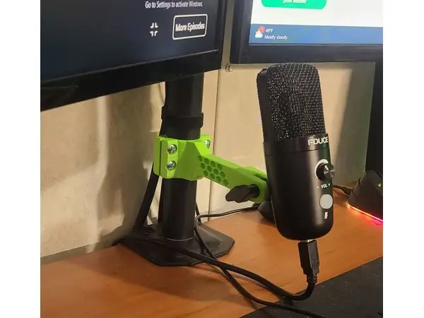 Microphone Bar Mount