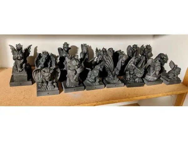 Gargoyle Post Toppers - All