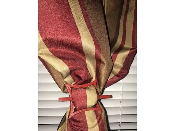 Curtain / Drape Holder Tieback