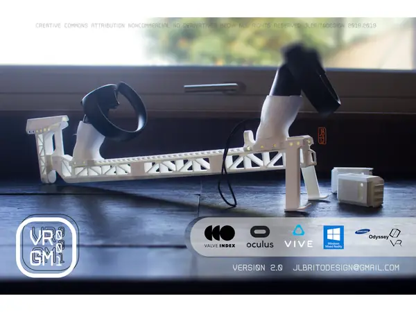 VRGM VR Stock V2 for the Oculus Rift, HTC Vive, Valve Index, Windows Mixed Reality, Samsung Odyssey
