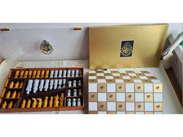 Harry Potter Chess and Checkers + Board
