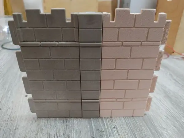 Playmobil 3666 Castle Straight Stone Wall – Replacement Part 3007612