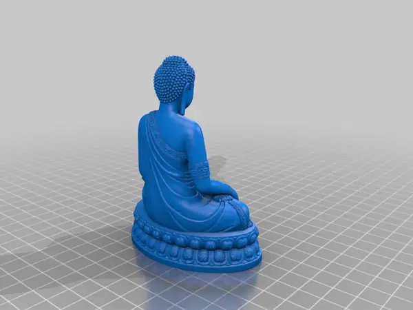 Thailand Buddha - Repaired and flattened