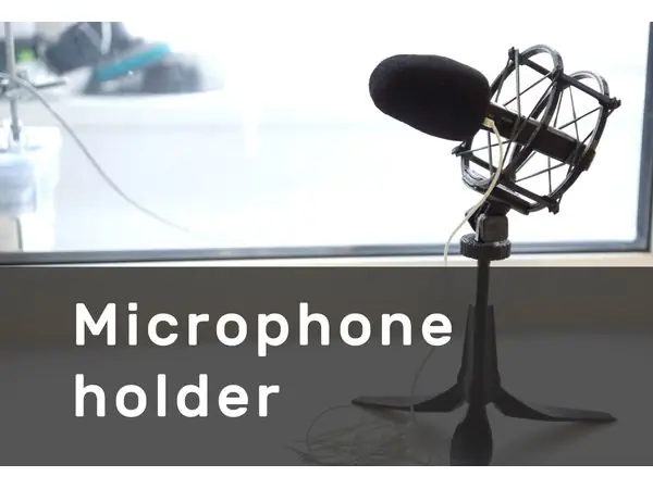 Microphone tripod ( shock mount )