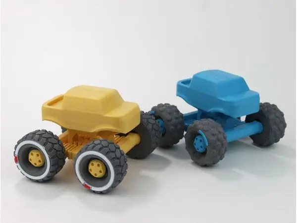 Mini Monster Truck With Suspension