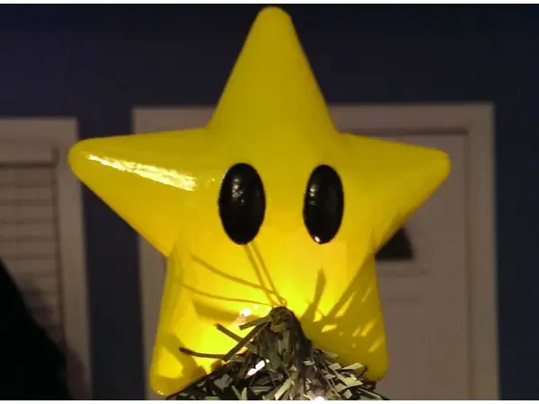 Power Star Tree Topper