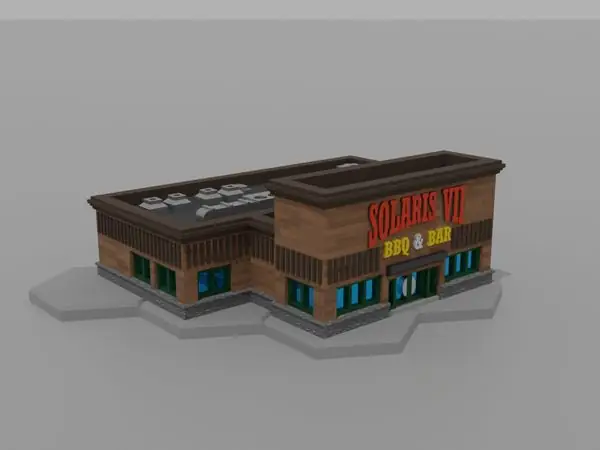 6mm Restaurant 10 - Hexed and Hexless
