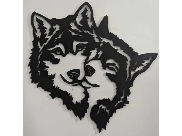 Wolf Wall Decor