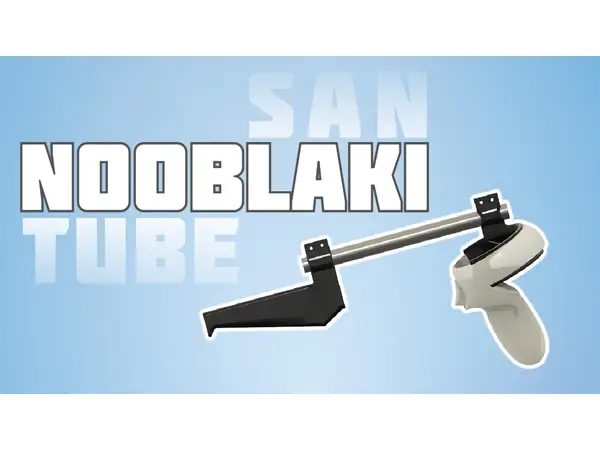Nooblaki Quest 2 rifle/gun stock - Supersimple (No magnets needed)
